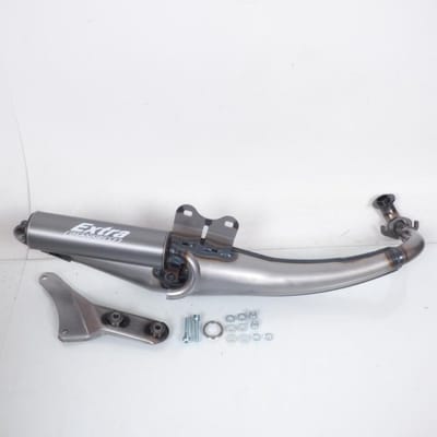 giannelli uitlaat voor peugeot 50 ludix pro scooter (14p) 2007 tot 2010 nieuw