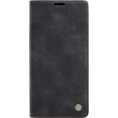 Caseme iPhone 12 Pro Max Business Wallet Bookcase Hoesje Zwart