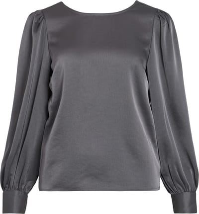 VILA - VILONE O-NECK L/S KNOT TOP - Dames - Blouses