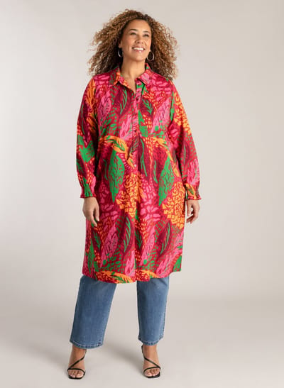COLLETTA Nina One pieces - Red/ Multi color - maat X-0(44)