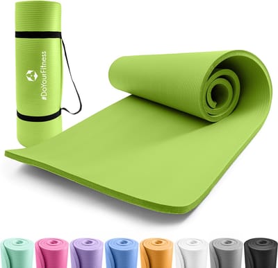 #DoYourFitness Fitnessmat »Yamuna« - 183 x 61 x 1,5 cm - groen