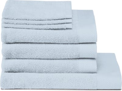 Seahorse Combiset Pure 7-delige badtextielset blue (3xWH+3xBD+ 1xDL)