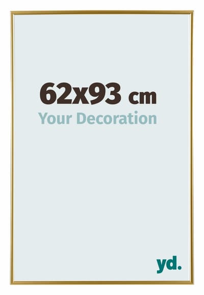 Your Decoration - Fotolijst 62x93 cm - Kunststof - Goud - Evry