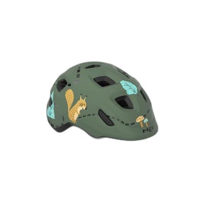 MET Hooray Kinderhelm – Fietshelm Kinderen - Maat S/M (52-55cm) – Green Forrest Matt