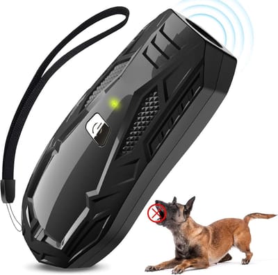 Ultrasoon anti-blafapparaat honden - Antibell blaffstopper hondenblafafschrikmiddel - klein groot binnen buiten Anti blafband