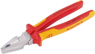 Geïsoleerde Combinatietang - VDE Tang Knipex - Veilig Klussen - Hefboomwerking - 225 mm - Blauw