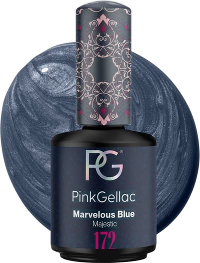 Pink Gellac Gellak - 172 Marvelous Blue 15ml - Blauwe Gel Nagellak - Gellac - Gel Nagels Producten