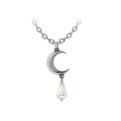 Alchemy - Tears of the Moon - Crystal Ketting - Zilverkleurig/Transparant