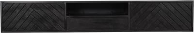 Starfurn - Tv meubel New York - Zwart - 35x200x33 cm