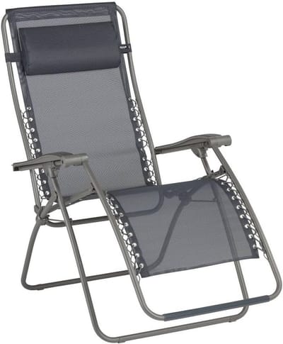Relaxfauteuil voor Buiten met Verstelbare Posities en Zero Gravity Functie