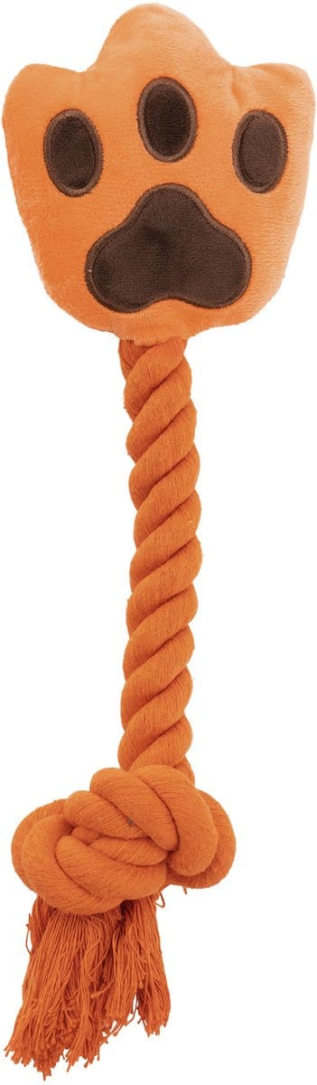 WK 2026 Hondenknuffel High Five - Met Pieper - Honden speelgoed - WK Nederland - Dubbel Gestikte Naden - Oranje