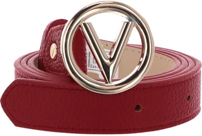 VALENTINO Riem Round Belt W120 Rosso / Oro Rood