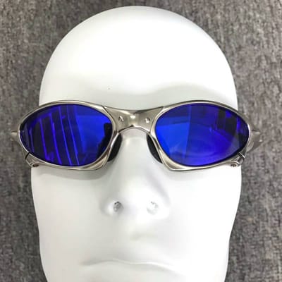 MTB Man Zonnebril Bril Fietsen Bril UV400 Visserij Zonnebril Duurzaam Metaal Metaal Fietsbril Fietsen Bril Rijden Bril H8-3 One Size