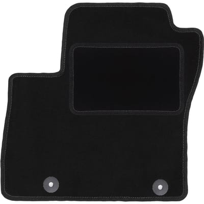 Bestuurdersmat zwart voor: Ford C-MAX MK1 minivan (2003-2010)