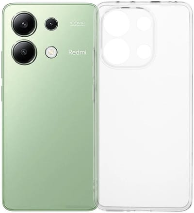 Transparant Dun TPU Hoesje Geschikt voor Xiaomi Redmi Note 13 4G | Back Cover | Lichtgewicht | Ultra Dun Hoesje | Flexibel | Zacht TPU | Doorzichtig