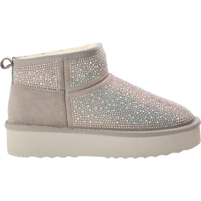 Steve Madden Clydes suède platformlaarzen voor dames (Grijze Salie)