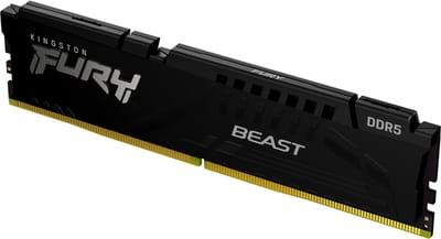 Kingston FURY Beast DDR5-5600 - 64GB - CL36 - Single Channel (1 pcs) - AMD EXPO & Intel XMP - Zwart