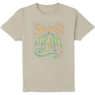 Stranger Things Scantron Dragon T-Shirt - Crème - L