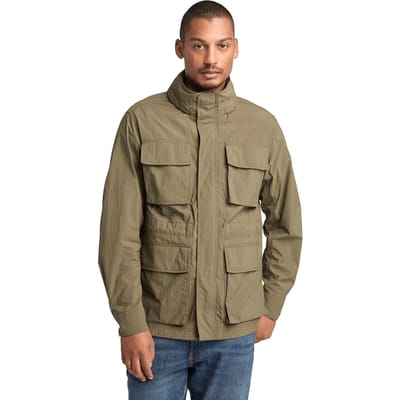 Timberland Abington Durable Water Repellent Field Jacket Leaf Green Taglia: L | Giacche militari Outlet | Uomo | Verde