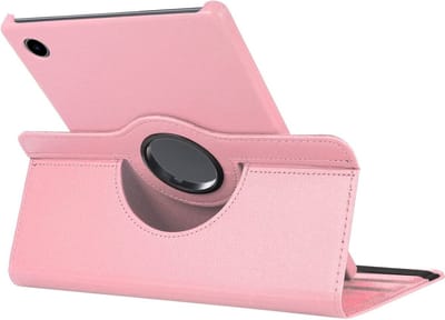 Arara Hoes Geschikt voor iPad 2022 hoes (10.9 inch) 10e generatie draaibaar bookcase - Lichtroze