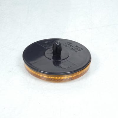 originele retro-reflector voor peugeot 50 scooter kisbee 774740 / Ø55mm / oranje nieuw