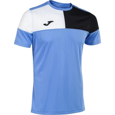 Joma Crew V T-shirt Met Korte Mouwen Blauw S Man