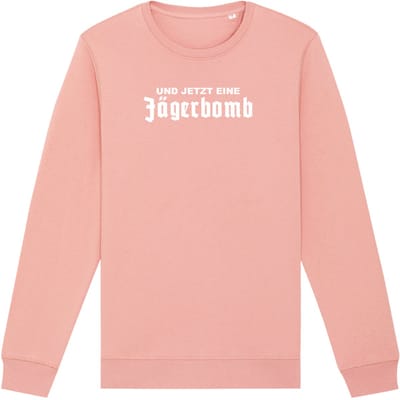 Jägerbomb wintersport sweater canyon pink S - soBAD. | Foute apres ski outfit | kleding | verkleedkleren | wintersporttruien | wintersport dames en heren