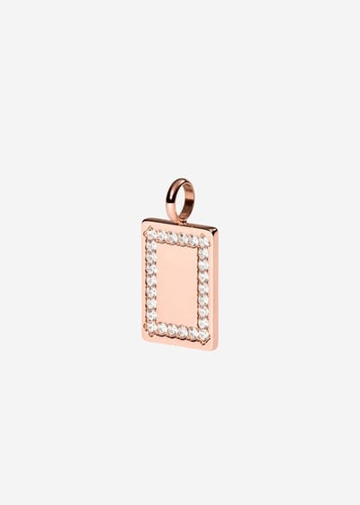 PURELEI Glimmer Charm Rosegold Taglia: OS | Collane Outlet | Donna | Rosa