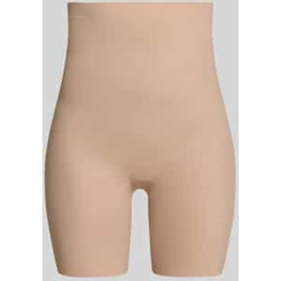 Magic Extra Sterk corrigerende boxershort - Ultra sexy Hi-bermuda - Shapewear - Cappuccino / S