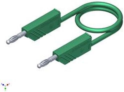 Hirschmann Test & Measurement CO MLN SIL 150/1 Meetsnoer Banaanstekker 4 mm Banaanstekker 4 mm 1.50 m Groen 1 stuk(s)