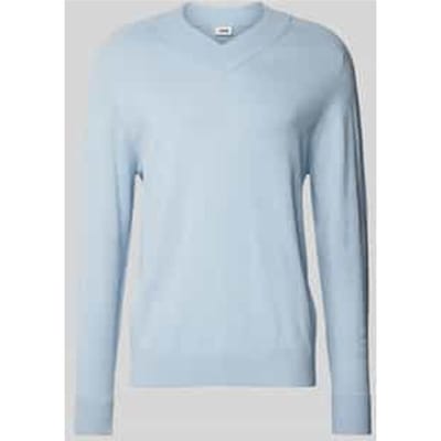 Gebreide pullover met V-hals, model 'Numir'