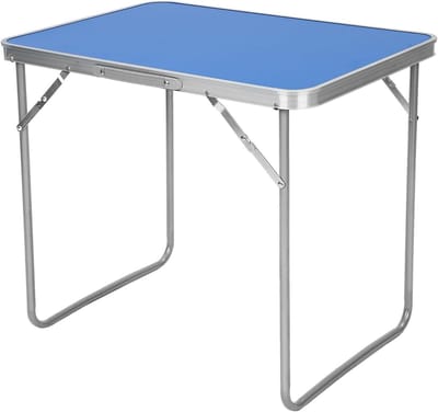 Draagbare klaptafel - Opvouwbare tafel - Buitenactiviteiten - Lichtgewicht aluminium - N.v.t. - Zilver