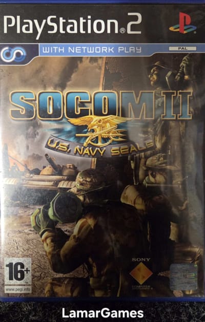 Socom II U.S. Navy Seals (ps2 used game)