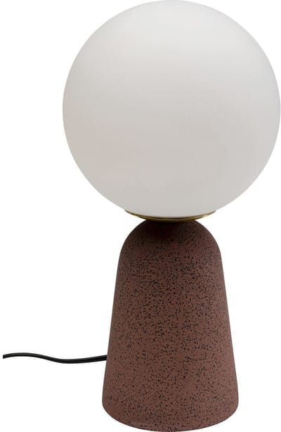 Kare Design - Tafellamp Bollie - rood - H 31 cm