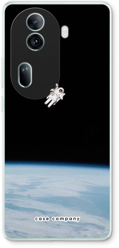 Case Company® - Hoesje geschikt voor Oppo Reno 11 Pro hoesje - Alone in Space - Soft Cover Telefoonhoesje - Bescherming aan alle Kanten en Schermrand