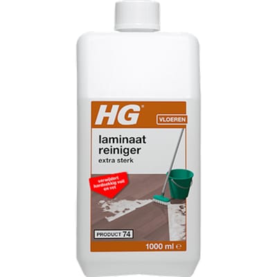 Hg Vloerreiniger Laminaat Vinyl En Pvc Extra Sterk - 1l