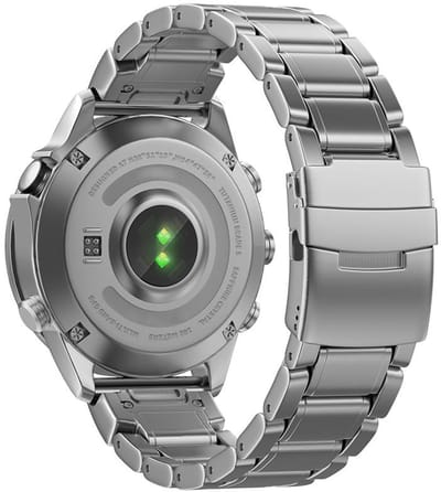 Titanium bandje - RVS - geschikt voor Garmin Fenix 5 (PLUS) / 6 (Pro) / 7 (Pro) / 8 (47 mm) / E (47 mm) / Epix (Pro) (2) 47 mm / Approach S60/S62/S70 47 mm / MARQ / Instinct 1/2/3 (45mm) - grijs