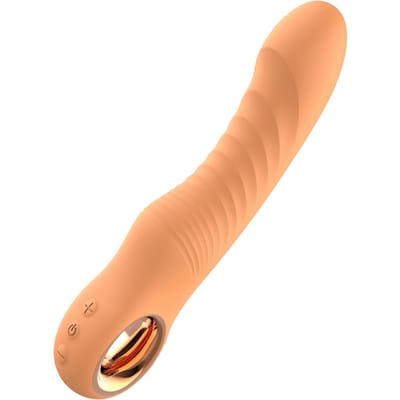 Glam - Flexibele geribbelde g-spotvibrator