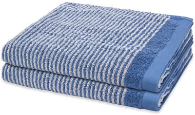 Ross Sonstiges 2 X douchehanddoek in set 2 pack Stripes