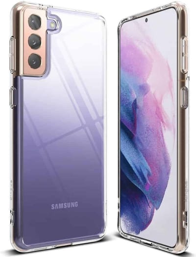 Ringke Fusion Backcase hoesje Geschikt Voor Samsung S21 Plus Transparant