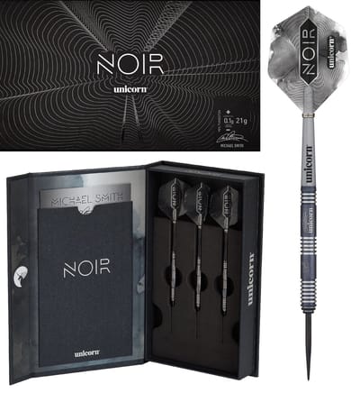 Unicorn Michael Smith Noir 90% - Dartpijlen - 21 Gram