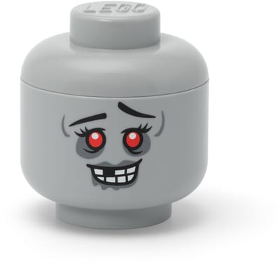 NHG LEGO opbergdoos Storage Head Mini Zombie, kunststof, 10 x 11 cm, 40330816