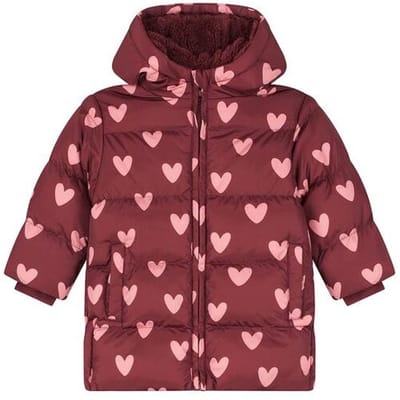 Prénatal peuter winterjas Dark Wine Red 74 dames