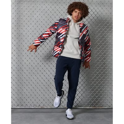 Superdry Sportstyle Puffer Jas Veelkleurig XL Man
