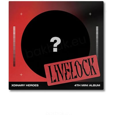 Album Xdinary Heroes - [Livelock] 4e Mini DIGIPACK Red