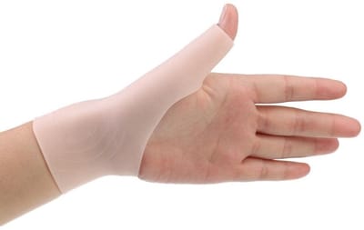 Wrist en Duim Ondersteuning Band - Zachte Silicone Steun voor Pijnverlichting bij Reuma, Carpaal Tunnel Syndroom en Artritis