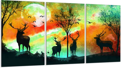 TMK ArtDeko Serie - Glazen Beschermplaat - 3x30x52 cm - Gehard Glas - Beschermend en Veelzijdig