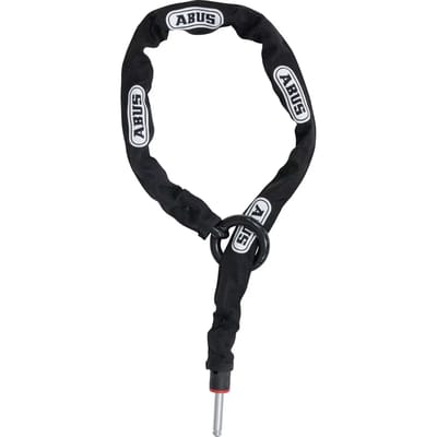 Fietsslot ABUS Insteekketting - Adaptor Chain 2.0 6KS - - zwart - 100 cm - geschikt voor elektrische fietsen - stadsfietsen