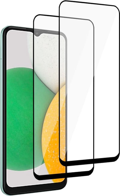 2x Screenprotector geschikt voor Samsung A03 Core – Full Screen Protector Tempered Glass