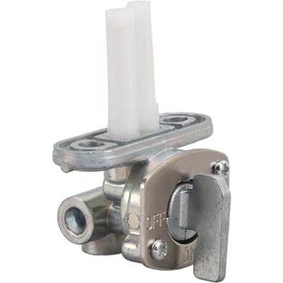 Benzinetank Brandstofkraan Metaallegering Benzine Brandstof Schakelaar Pomp Klep Petcock voor SR400 YZ250F YZ400F YZ426F YZ450F YZ80 YZ85 white